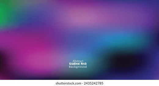 Abstract Colorful Gradient Mesh Background vector EPS10