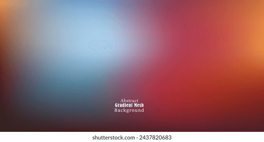 Abstract Colorful Gradient Mesh Background vector EPS10