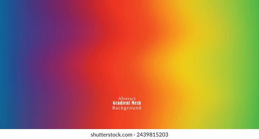 Abstract Colorful Gradient Mesh Background vector EPS10