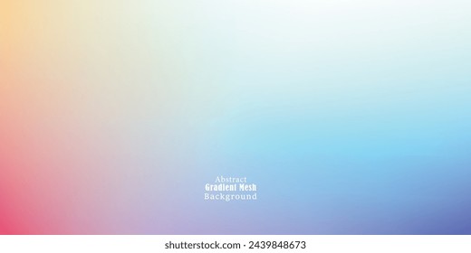 Vector de fondo de malla de degradado colorido abstracto EPS10