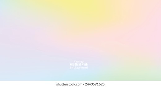 Abstract Colorful Gradient Mesh Background vector EPS10