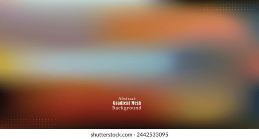 Abstract Colorful Gradient Mesh Background vector EPS10