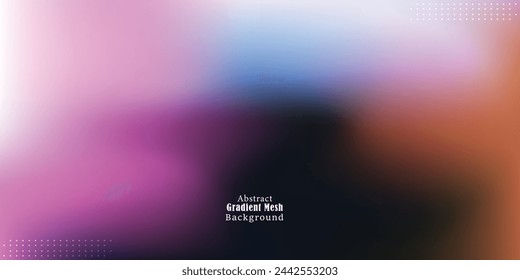 Abstract Colorful Gradient Mesh Background vector EPS10