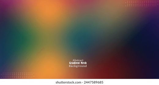 Abstract Colorful Gradient Mesh Background vector EPS10	