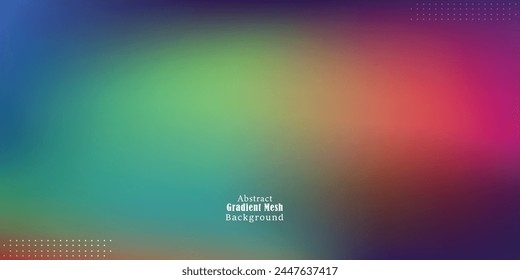 Abstract Colorful Gradient Mesh Background vector EPS10