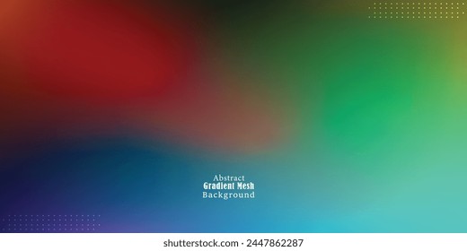 Abstract Colorful Gradient Mesh Background vector EPS10