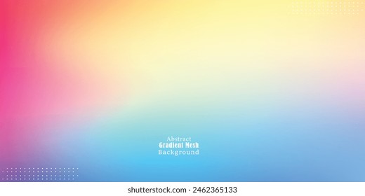 Abstract Colorful Gradient Mesh Background vector EPS10