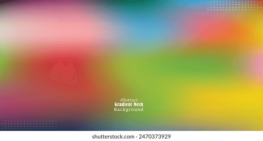 Vector de fondo de malla de degradado colorido Abstractas EPS10