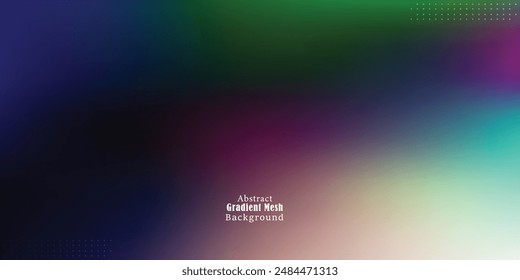 Abstract Colorful Gradient Mesh Background vector EPS10