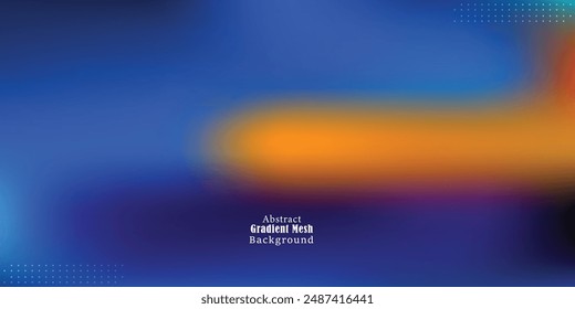 Abstract Colorful Gradient Mesh Background vector EPS10