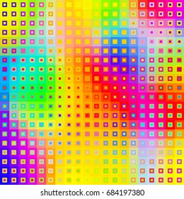 Abstract colorful gradient and mosaic background. Backdrop with soft pastel color tones.