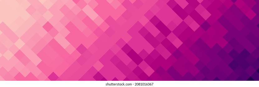 Resumen del fondo del cartel de mosaico degradado de color. Ilustración vectorial.