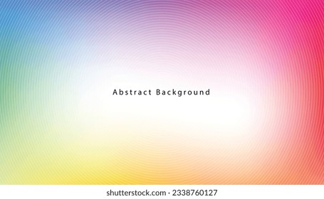 Abstract colorful gradient. Pastel neon rainbow. Template for presentation. Cover to web design. Simple form and blend of color spaces. Multi Color Gradient Vector Background.