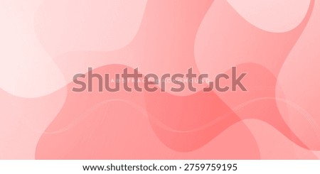 Abstract colorful gradient pink background. Simple wave pattern shapes element concept design. Trendy banner style. Eps10 vector