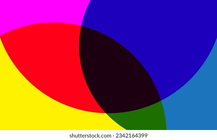 Abstract colorful gradient shapes background. Vector illustration