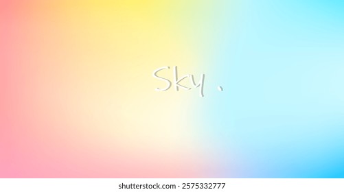 Abstract colorful gradient with smooth transitions between a range of hues, creating a dynamic and lively aesthetic. Ideal for digital artwork and creative backgrounds.