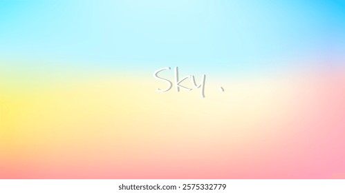 Abstract colorful gradient with smooth transitions between a range of hues, creating a dynamic and lively aesthetic. Ideal for digital artwork and creative backgrounds.