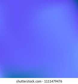 Abstract colorful gradient. Soft violet blue gradient. Blurred abstract background. Multicolor blurry blend. Holographic illustration. Smooth texture. Beautiful light vector. Holographic soft mesh.