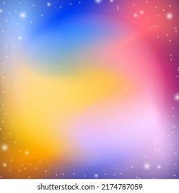 Abstract colorful gradient square background with blank space graphic design EPS10 vector illustration.