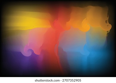 Abstractas fondo de remolino de degradado colorido con transición suave y movimiento dinámico para el diseño moderno.