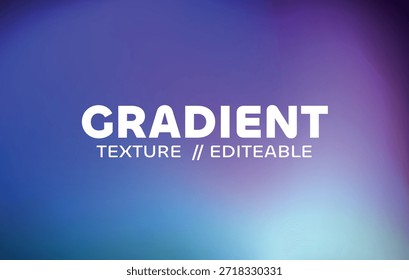Abstractas fondo de textura de degradado colorido Diseño editable