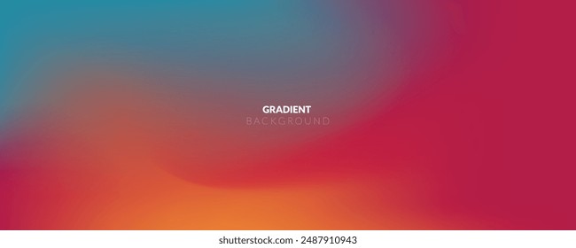 Abstract colorful gradient vector modern background