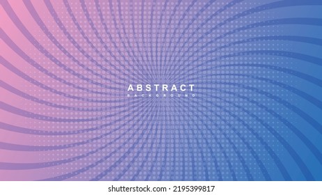 Abstract colorful gradient violet and red background with halftone effect vector illustration