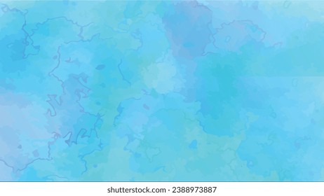 abstract colorful gradient watercolor background with brush stroke and ink splashes. Grungy colorful background. Colorful watercolor background puffy blots texture vector illustration.