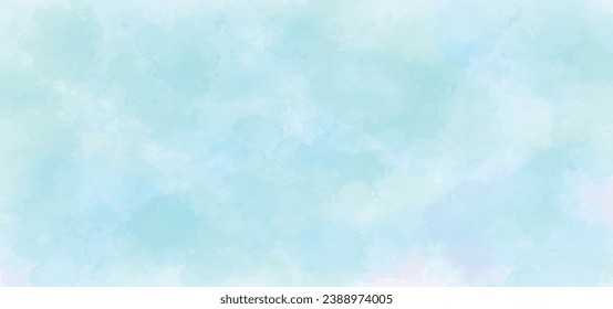 abstract colorful gradient watercolor background with brush stroke and ink splashes. Grungy colorful background. Colorful watercolor background puffy blots texture vector illustration.