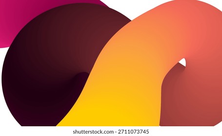 Abstract Colorful Gradient Waves Background for Modern Design Projects