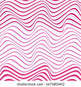 ABSTRACTO COLORIDO DE FONDO DE PATRÓN DE LA LÍNEA DE ONDA DE GRADIENTE. DISEÑO DE LA TAPA 