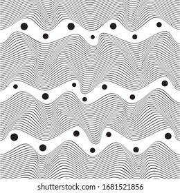 ABSTRACT COLORFUL GRADIENT WAVY LINE PATTERN BACKGROUND. COVER DESIGN 