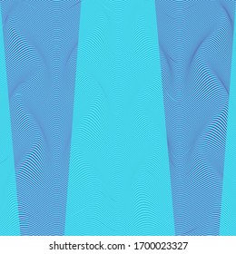 ABSTRACT COLORFUL GRADIENT WAVY LINE PATTERN BACKGROUND. COVER DESIGN 