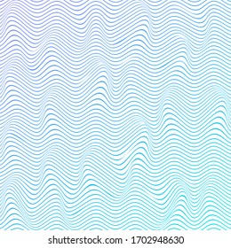 ABSTRACT COLORFUL GRADIENT WAVY LINE PATTERN BACKGROUND. COVER DESIGN 