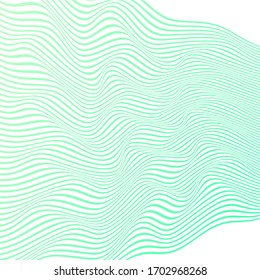 ABSTRACT COLORFUL GRADIENT WAVY LINE PATTERN BACKGROUND. COVER DESIGN 