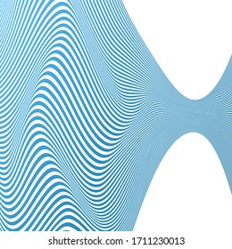 ABSTRACTO COLORIDO DE FONDO DE PATRÓN DE LA LÍNEA DE ONDA DE GRADIENTE. DISEÑO DE LA TAPA 