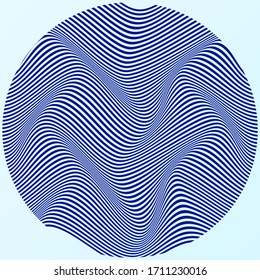 ABSTRACT COLORFUL GRADIENT WAVY LINE PATTERN BACKGROUND. COVER DESIGN 