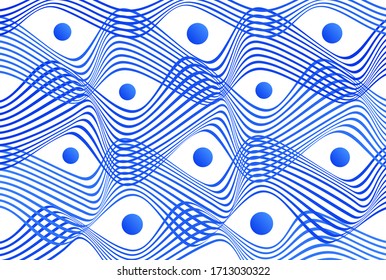 ABSTRACTO COLORIDO DE FONDO DE PATRÓN DE LA LÍNEA DE ONDA DE GRADIENTE. VECTOR DE DISEÑO DE LA TAPA