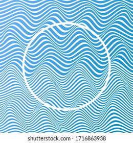 ABSTRACT COLORFUL GRADIENT WAVY LINE PATTERN BACKGROUND. COVER DESIGN VECTOR