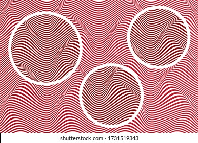 ABSTRACT COLORFUL GRADIENT WAVY LINE PATTERN BACKGROUND. COVER DESIGN VECTOR
