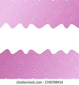 ABSTRACT COLORFUL GRADIENT WAVY LINE PATTERN BACKGROUND. COVER DESIGN VECTOR