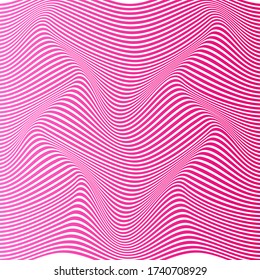 ABSTRACT COLORFUL GRADIENT WAVY LINE PATTERN BACKGROUND. COVER DESIGN VECTOR