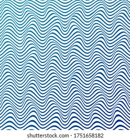 ABSTRACT COLORFUL GRADIENT WAVY LINE PATTERN BACKGROUND. COVER DESIGN VECTOR