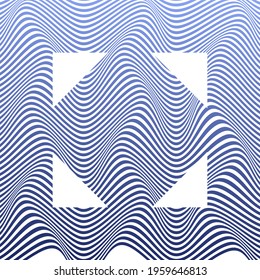 ABSTRACT COLORFUL GRADIENT WAVY LINE PATTERN BACKGROUND. COVER DESIGN 