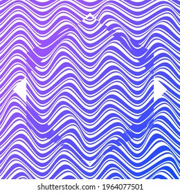 ABSTRACT COLORFUL GRADIENT WAVY LINE PATTERN BACKGROUND. COVER DESIGN 