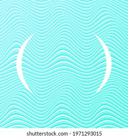 ABSTRACT COLORFUL GRADIENT WAVY LINE PATTERN BACKGROUND. COVER DESIGN 