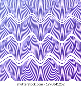 ABSTRACT COLORFUL GRADIENT WAVY LINE PATTERN BACKGROUND. COVER DESIGN 