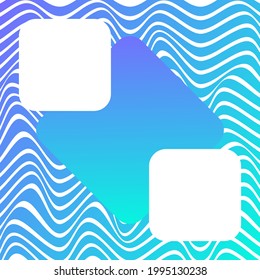 ABSTRACT COLORFUL GRADIENT WAVY LINE PATTERN BACKGROUND. COVER DESIGN 