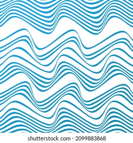 ABSTRACTO COLORIDO DE FONDO DE PATRÓN DE LA LÍNEA DE ONDA GRADIENTE. DISEÑO DE TAPA 