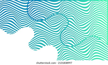 ABSTRACT COLORFUL GRADIENT WAVY LINE PATTERN BACKGROUND. COVER DESIGN 